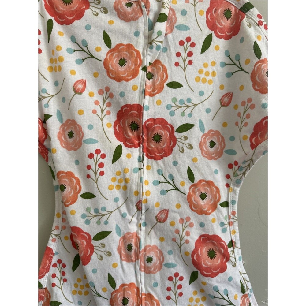 Zipadee Zip Sleep Sack Baby Small Pink Flowers Sleeping 4-8 Months Pajamas - Picture 2 of 8